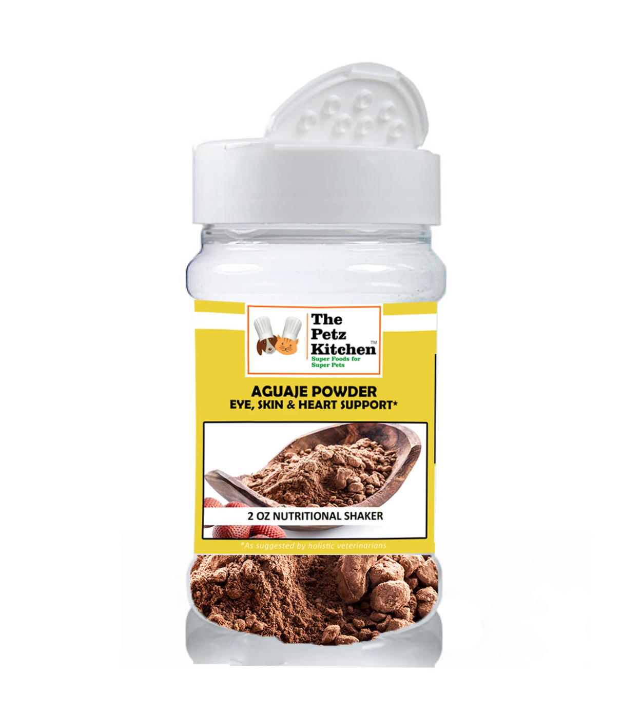 Aguaje Powder - Eye, Skin & Heart Support* The Petz Kitchen Dog & Cat Holistic Super Foods* | Animal Vitamins & Supplements | pethousekh