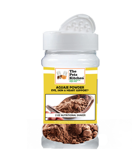 Aguaje Powder - Eye, Skin & Heart Support* The Petz Kitchen Dog & Cat Holistic Super Foods* | Animal Vitamins & Supplements | pethousekh