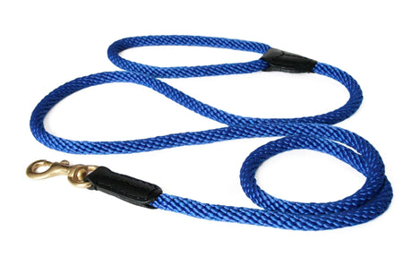 Alvalley Rope Leather Dog Lead 4ft x 3/4in Durable | Dog Leashes | pethousekh