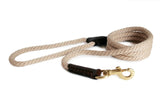Alvalley Rope Leather Dog Lead 4ft x 3/4in Durable | Dog Leashes | pethousekh