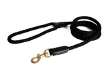 Alvalley Rope Leather Dog Lead 4ft x 3/4in Durable | Dog Leashes | pethousekh