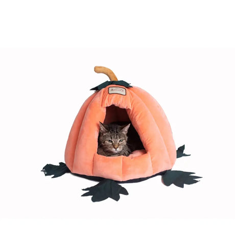 Armarkat Cat Bed C85CCS PumpkIn Shape | Pet Beds | pethousekh