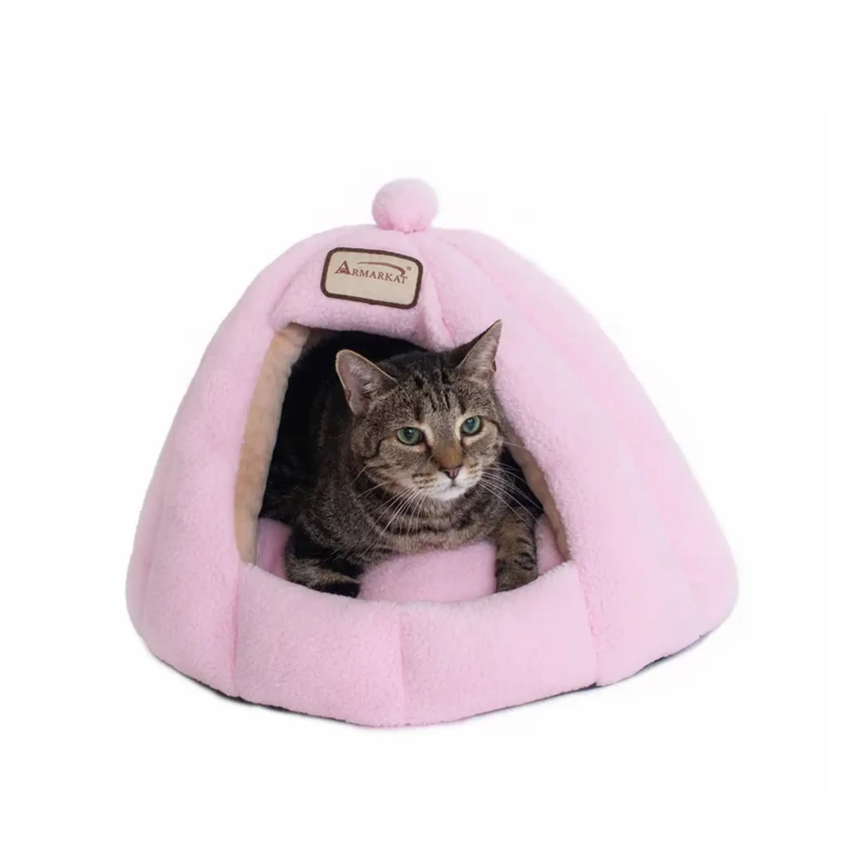Armarkat Cat Bed C95GFS Soft PInk | Pet Beds | pethousekh