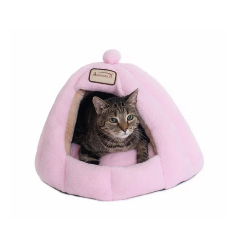 Armarkat Cat Bed C95GFS Soft PInk | Pet Beds | pethousekh