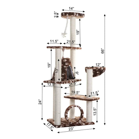 Armarkat Cat Tree Hammock Bed for Cats and Kittens, A6601 | Scratchers | pethousekh