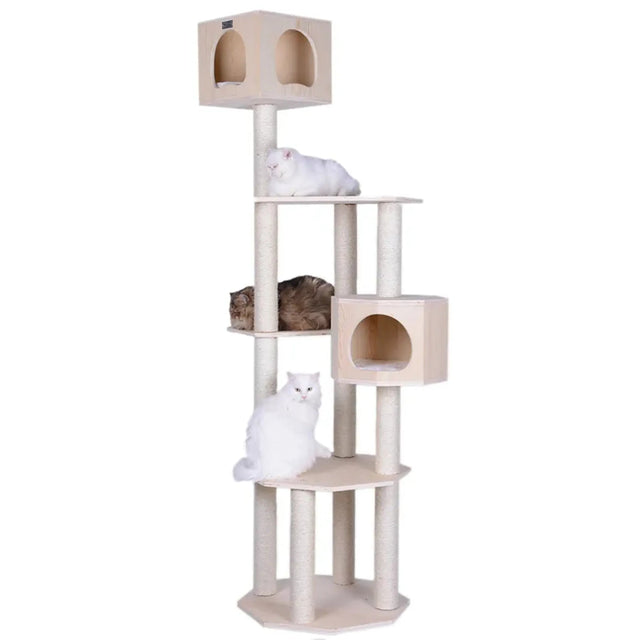 Armarkat Premium Scots Pine Cat TreeTall Sturdy Cat Tower | Scratchers | pethousekh