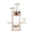 Armarkat Real Wood 72" Beige Cat Tree SratchIng Post A7202 | Scratchers | pethousekh