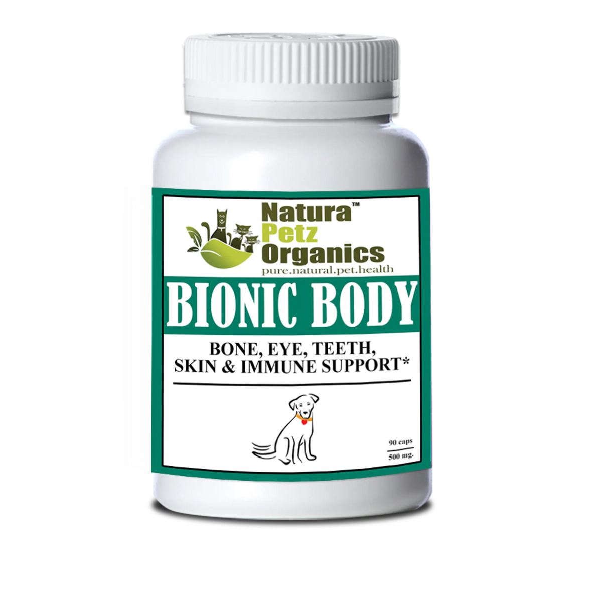 Bionic Body - Antioxidant Bone, Eye, Teeth, Skin & Immune Support* | Animal Vitamins & Supplements | pethousekh