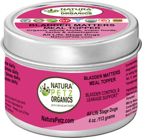 Bladder Matters Max Meal Topper Bladder Control & Leakage Support* Dogs Cats* | Dog Food Toppers | pethousekh