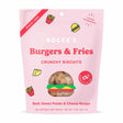 Bocce's Bakery Burgers & Fries Biscuit Dog Treats 5oz | Biscuits & Crunchy Treats | pethousekh