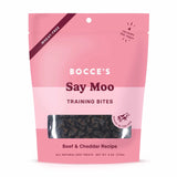 Bocce's Bakery Say MOOOO Training Bites Dog Treats 6oz | Soft & Chewy Treats | pethousekh