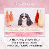 Bonne et Filou Handmade Dog Macarons, Box of 6 Flavors | Dog Treats | pethousekh