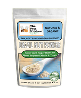 Brazil Nut - Skin, Coat & Weight Gain Support* The Petz Kitchen Dog & Cat Holistic Super Foods* | Animal Vitamins & Supplements | pethousekh