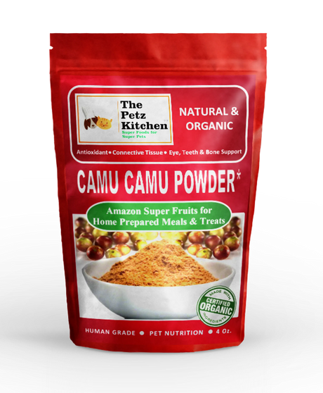 Camu Camu Extract Joint Teeth & Eye Support* The Petz Kitchen - Organic Human Grade Ingredients For Home Prepared Meals & Treats | Animal Vitamins & Supplements | pethousekh