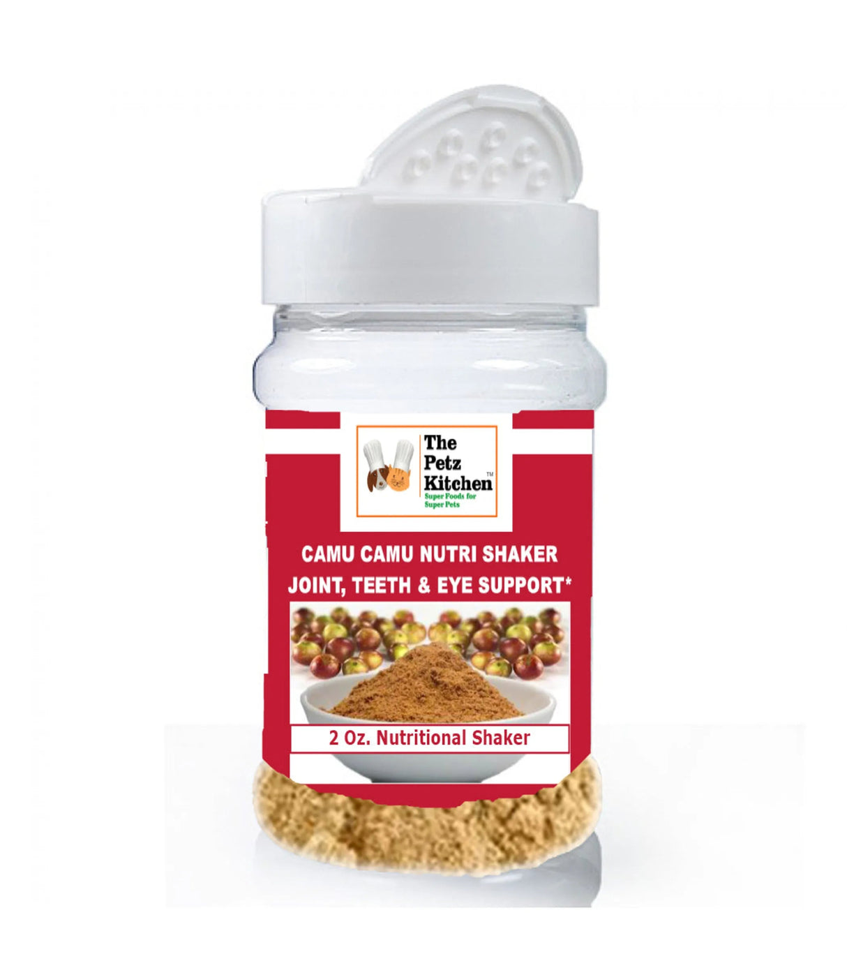 Camu Camu Extract Joint Teeth & Eye Support* The Petz Kitchen - Organic Human Grade Ingredients For Home Prepared Meals & Treats | Animal Vitamins & Supplements | pethousekh
