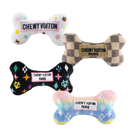 Chewy Vuiton Bones Sampler Dog Toy | Dog Toys | pethousekh
