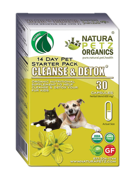 Cleanse & Detox Starter Pack For Dogs & Cats* | Animal Vitamins & Supplements | pethousekh