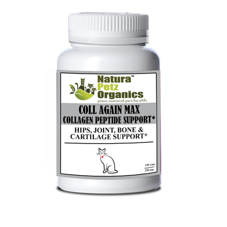 Coll Again Max Collagen Peptide Support Capsules* Hips, Joint, Bone & Cartilage Support* Dogs & Cats* | Animal Vitamins & Supplements | pethousekh