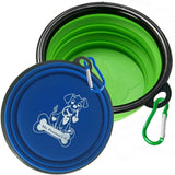 Collapsible Silicone Travel Bowls | Food & Water Bowls | pethousekh