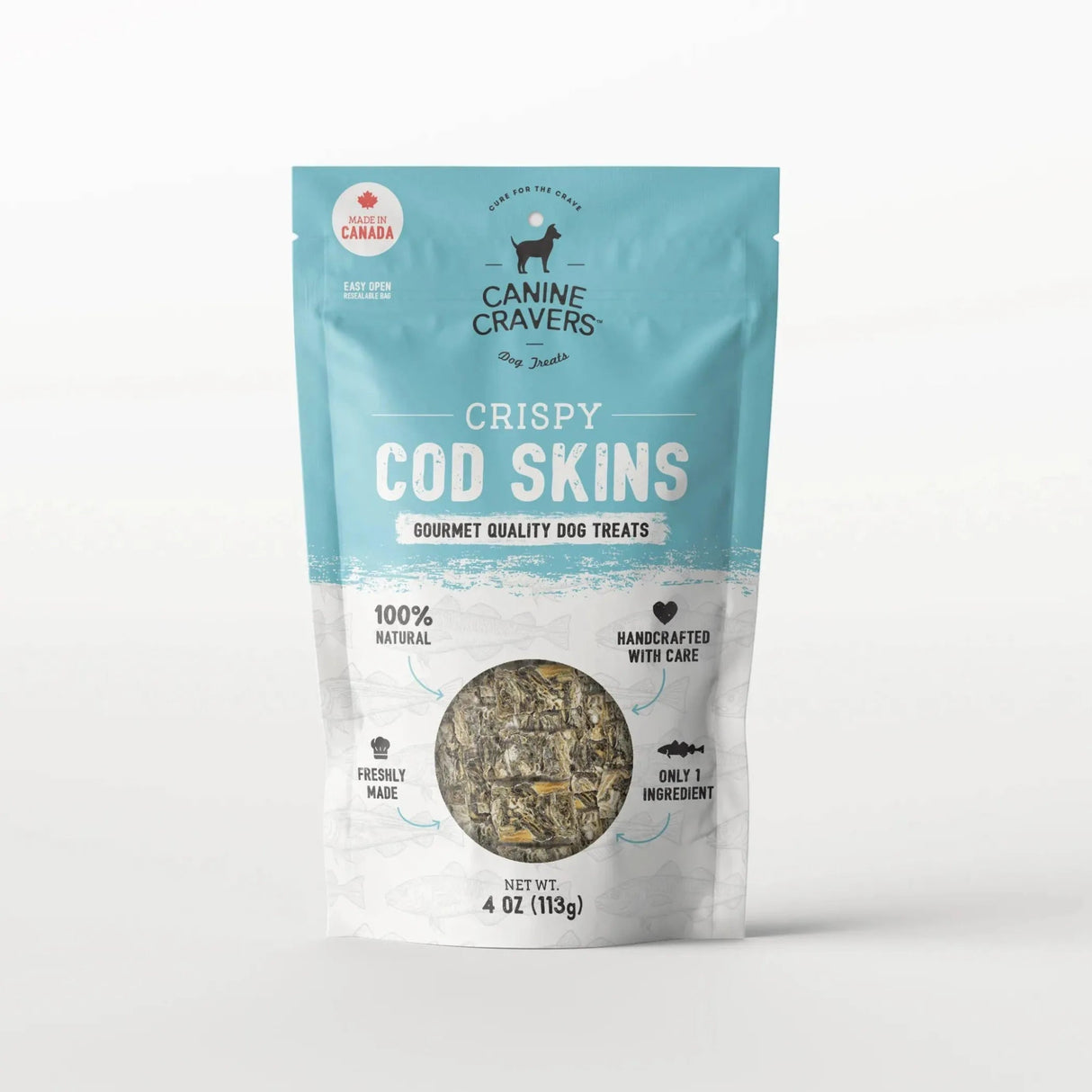 Crispy Cod Skins | Dog Treats | pethousekh