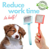 Curved Slicker Brush - Baby | Tools | pethousekh