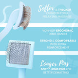 Curved Slicker Brush - Baby | Tools | pethousekh