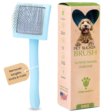 Curved Slicker Brush - Baby | Tools | pethousekh