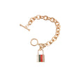 Designer Inspired Rhinestone Lock Pendant | Dog Collars | pethousekh