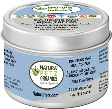 Dia Neuro Max Meal Topper* Adjunctive Diabetic Neuropathy Support* For Dogs & Cats | Dog Food Toppers | pethousekh