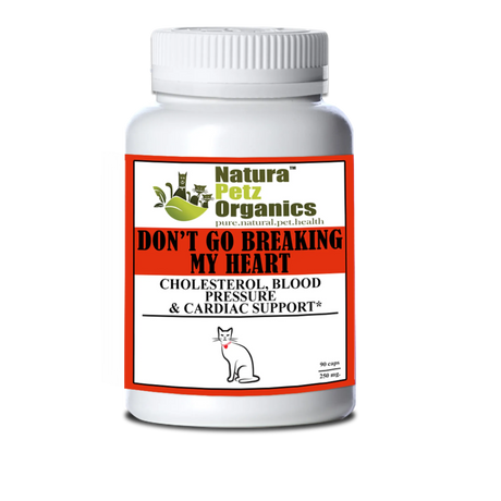 Don'T Go Breaking My Heart Cholesterol, Blood Pressure & Cardiac Support* | Animal Vitamins & Supplements | pethousekh