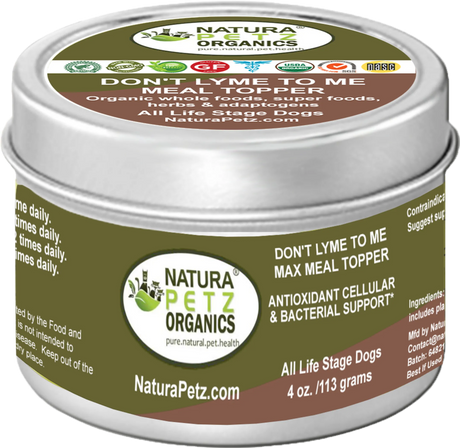 Don'T Lyme To Me Max Meal Topper* Antioxidant Cellular & Bacterial Support* Dogs & Cats* | Dog Food Toppers | pethousekh