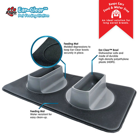 Ear - Clear - Pet Feeding Station | Feeders & waterers | pethousekh