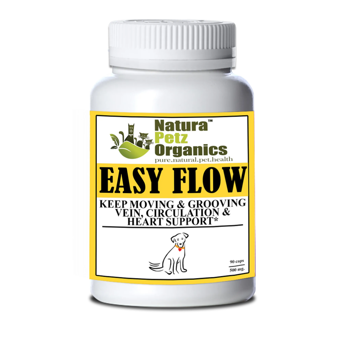 Easy Flow Keep Moving & Grooving - Vein, Circulation & Heart Support* | Animal Vitamins & Supplements | pethousekh