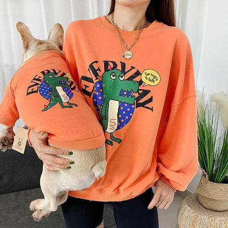 Everyday Dinosaur - Matching Pet and Owner Clothing Set | Apparel | pethousekh