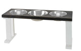 Farmhouse 3 Bowl Elevated Regular Feeder | Pet Feeders | pethousekh