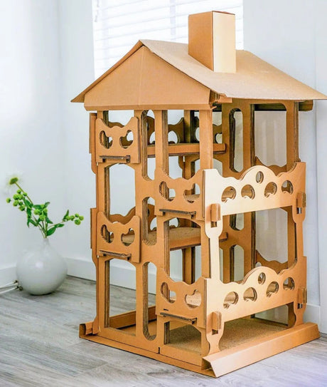 Feline Chateau Cat House | Pet Beds | pethousekh