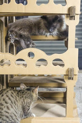 Feline Chateau Cat House | Pet Beds | pethousekh