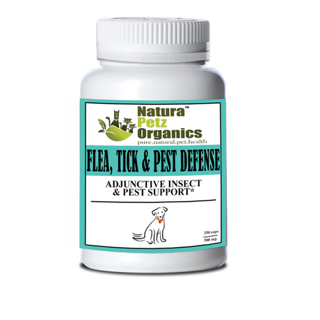 Flea, Tick & Pest Defense Capsules* Adjunctive Insect & Pest Support* | Animal Vitamins & Supplements | pethousekh