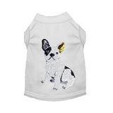 Frenchie Sequin Tee | Dog Clothes | pethousekh