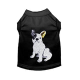 Frenchie Sequin Tee | Dog Clothes | pethousekh