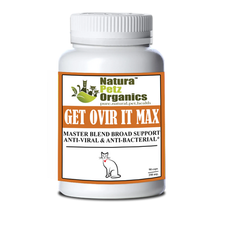 Get Ovir It Max* Master Blend Broad Spectrum Plant Anti Viral Anti Bacterial For Dogs And Cats* | Animal Vitamins & Supplements | pethousekh