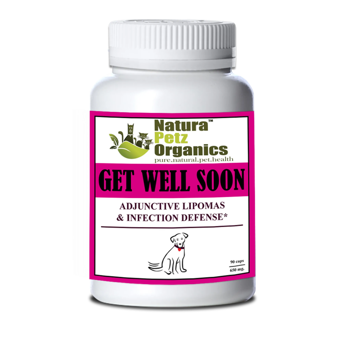Get Well Soon - Adjunctive Lipoma + Infection Defense* | Animal Vitamins & Supplements | pethousekh