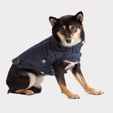 GF Pet Elasto - Fit Denim Dog Jacket | Apparel | pethousekh