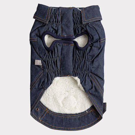 GF Pet Elasto - Fit Denim Dog Jacket | Apparel | pethousekh