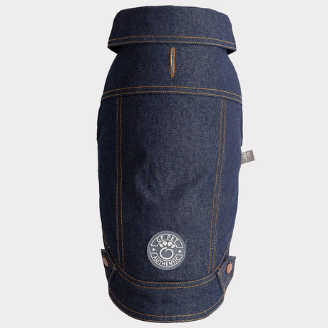 GF Pet Elasto - Fit Denim Dog Jacket | Apparel | pethousekh