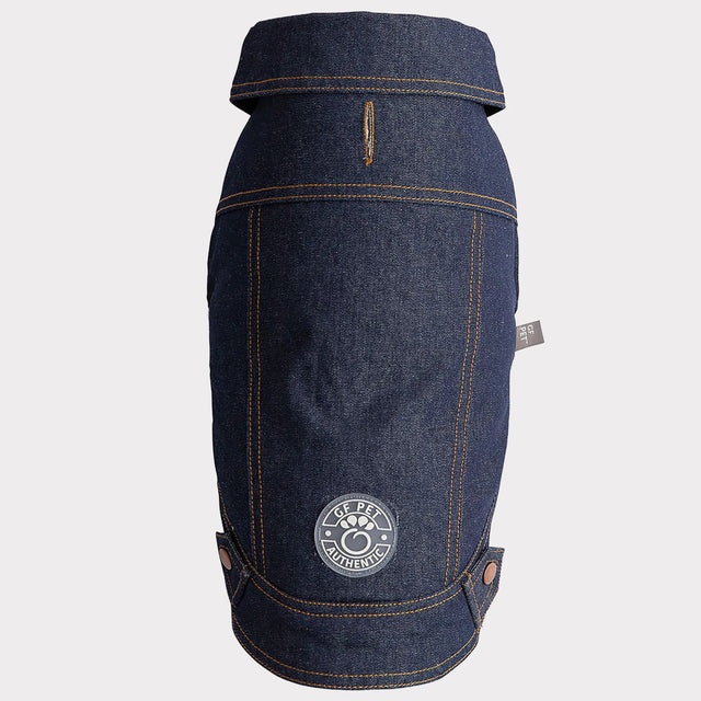 GF Pet Elasto - Fit Denim Dog Jacket | Apparel | pethousekh