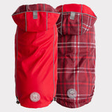 GF Pet Reversible ElastoFit Raincoat, Waterproof and Reflective | Apparel | pethousekh