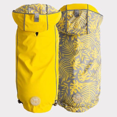 GF Pet Reversible ElastoFit Raincoat, Waterproof and Reflective | Apparel | pethousekh