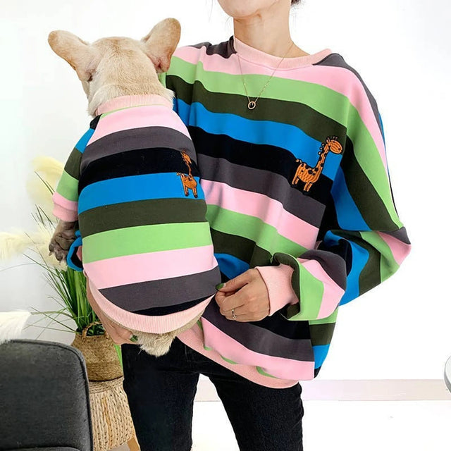 Giraffe Stripe - Matching Pet and Owner Clothing Set | Apparel | pethousekh