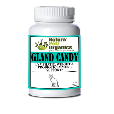 Gland Candy Omega 3 & 6 Lymphatic, Weight & Probiotic Immune Support * | Animal Vitamins & Supplements | pethousekh